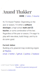 Mobile Screenshot of anandthakker.net